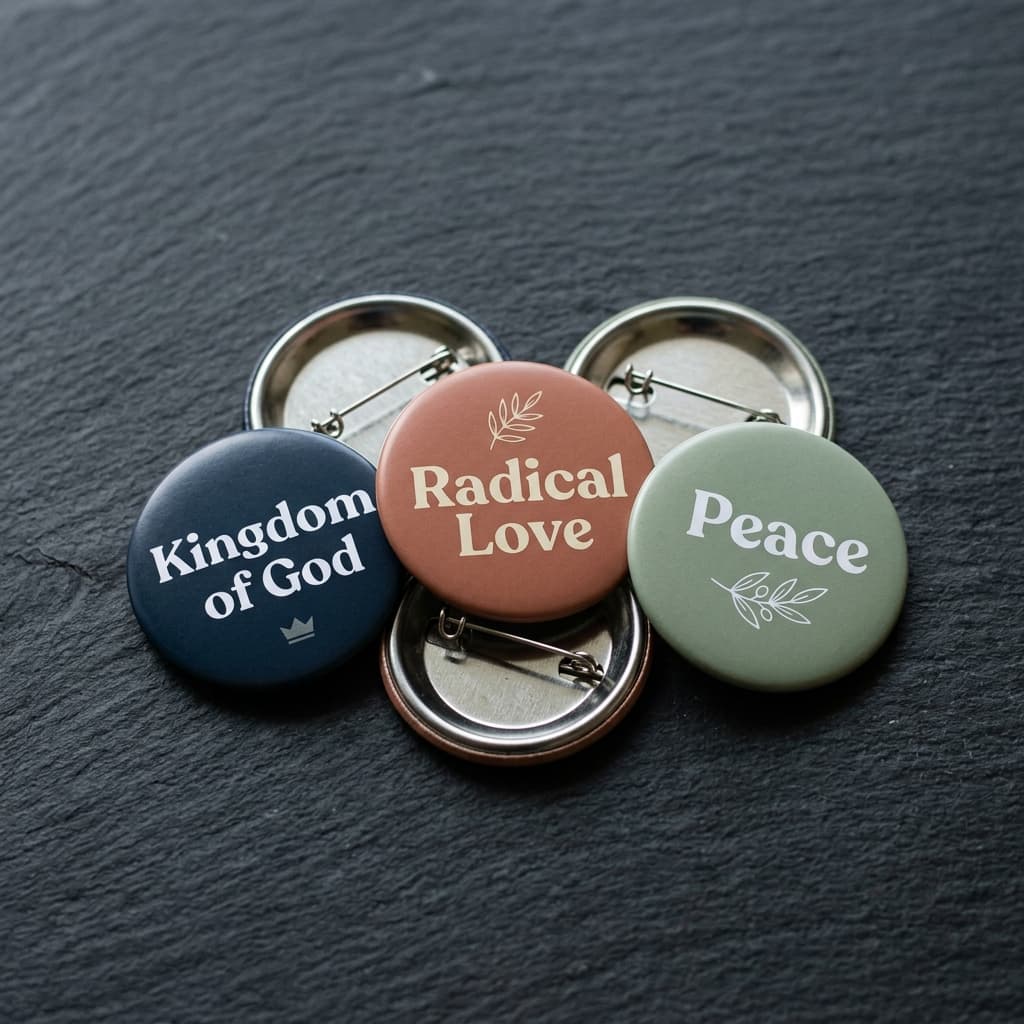 Kingdom of God Button Set (3-pack)